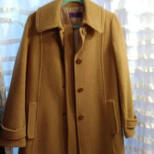 She's miss coat camel color. Great condition